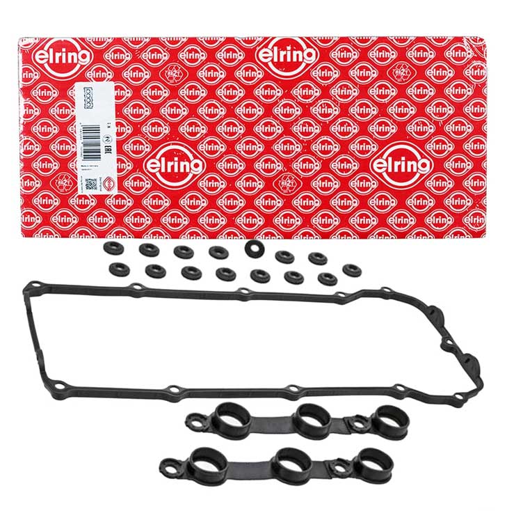 ELRING (ELR # 318.590) GASKET SET VALVE COVER For BMW X5 (E53) Z3 Roadster (E36) Defender Off-Road (L316) 11129070990