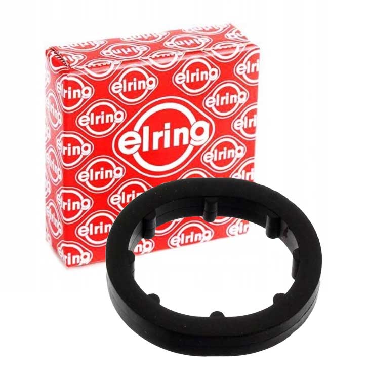 Elring (ELR # 130.250) OIL COOLER GASKET For Mercedes Benz R129 W463 R170 W220 1121840361