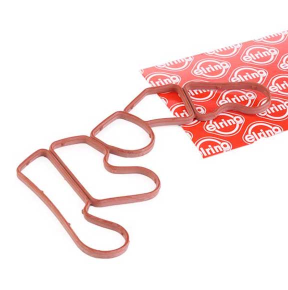 ELRING (ELR # 585.090) OIL FILTER HOUSING GASKET For Mercedes Benz 2721840080