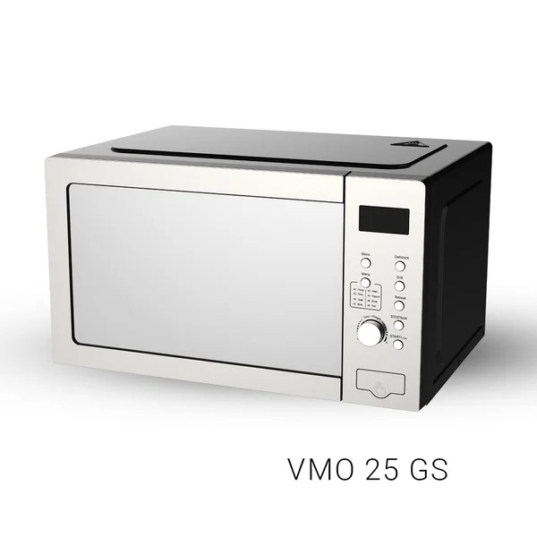 Venus 25L Microwave Oven with Grill, 1200W - Silver, VMO-25GS