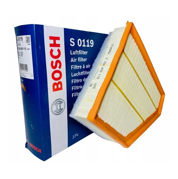 Bosch Air Filter S0119 For BMW E81 E84 E87 E90 F026400119