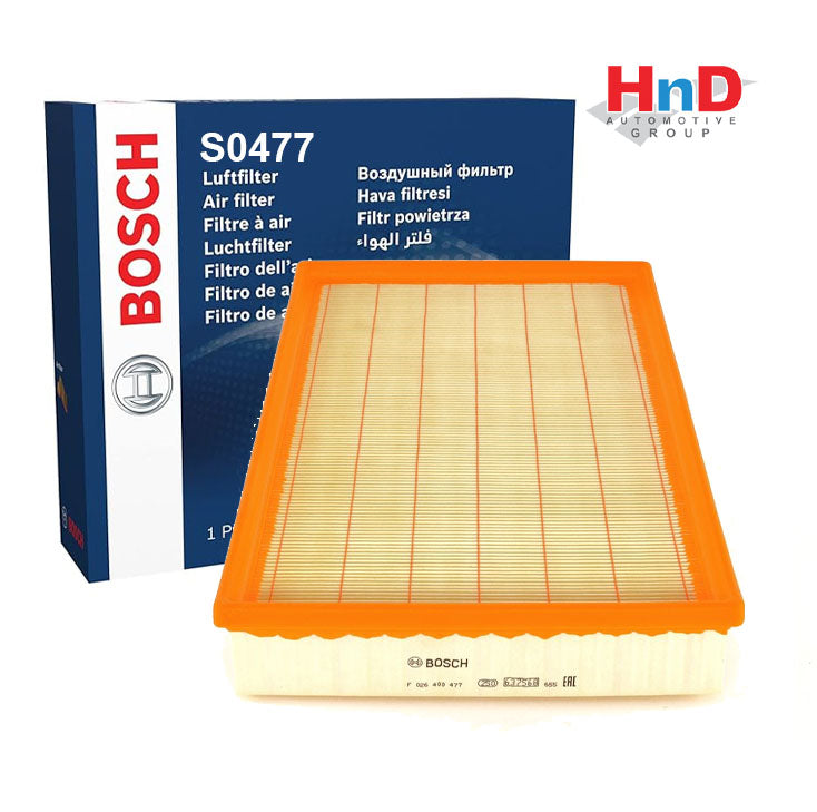 BOSCH F 026 400 477 Air filter AUDI 8P1 8PA 1K0129620B