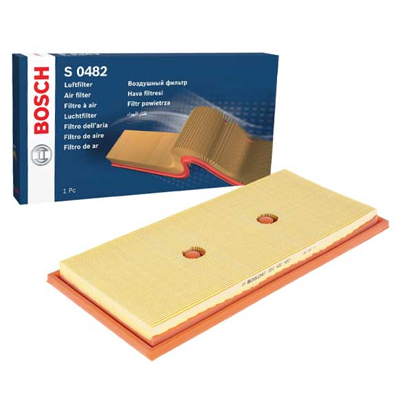 Bosch Air Filter Element S0482 (F 026 400 482) For Mercedes Benz F026400482