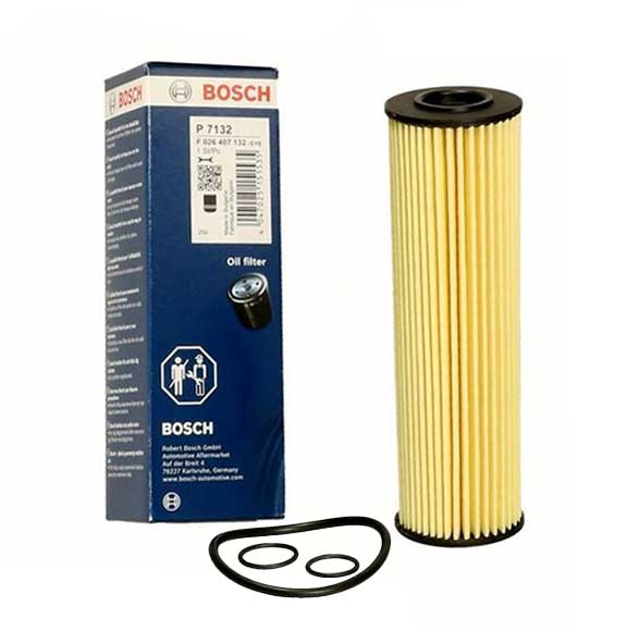 Bosch Oil Filter Element P 7132 (F 026 407 132) For Mercedes Benz F026407132