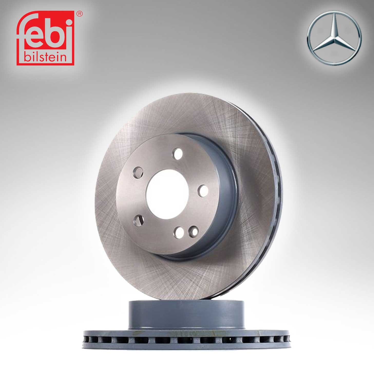 Febi Brake Disc (Febi # 30556) For Mercede Benz 0004211912