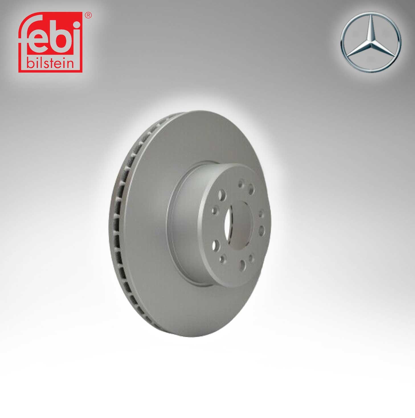 Febi Brake Disc (Febi # 08128) For Mercede Benz 1404211012