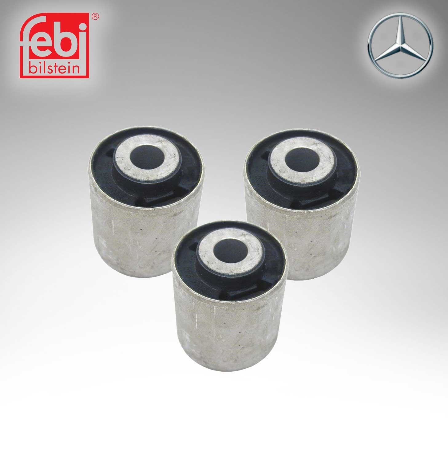 FEBI Mercedes Benz RUBBER BUSH - SET (FEBI # 262112) FBI 1633300275