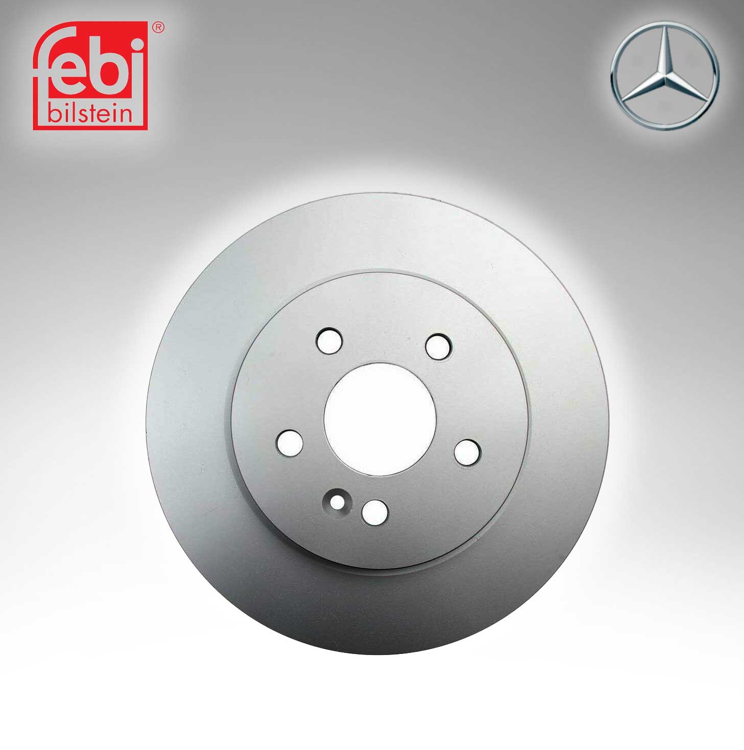 Febi Brake Disc Front (Febi # 21921) For Mercede Benz 1634210412