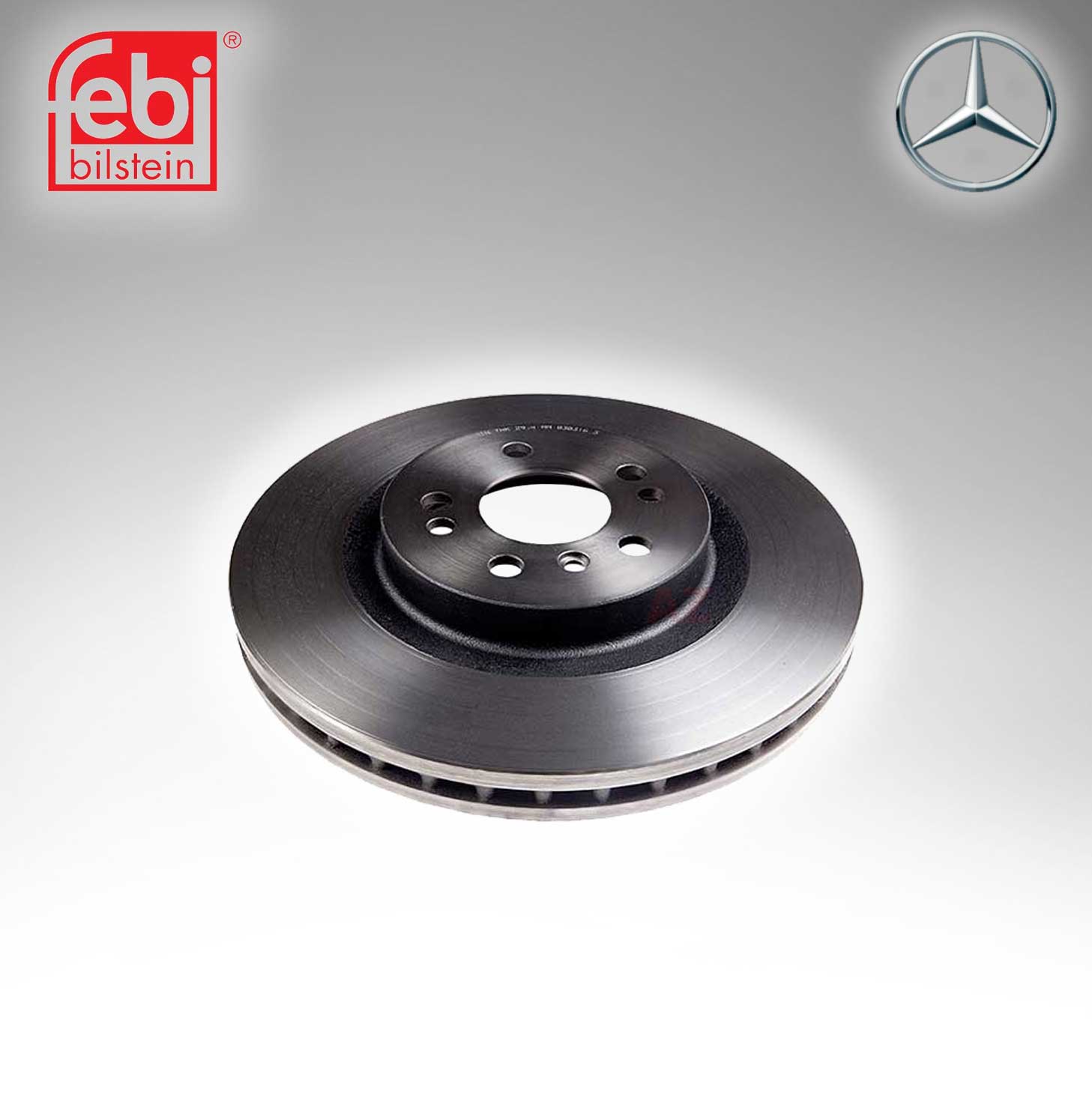 Febi Brake Disc (Febi # 24743) For Mercede Benz 1644211312