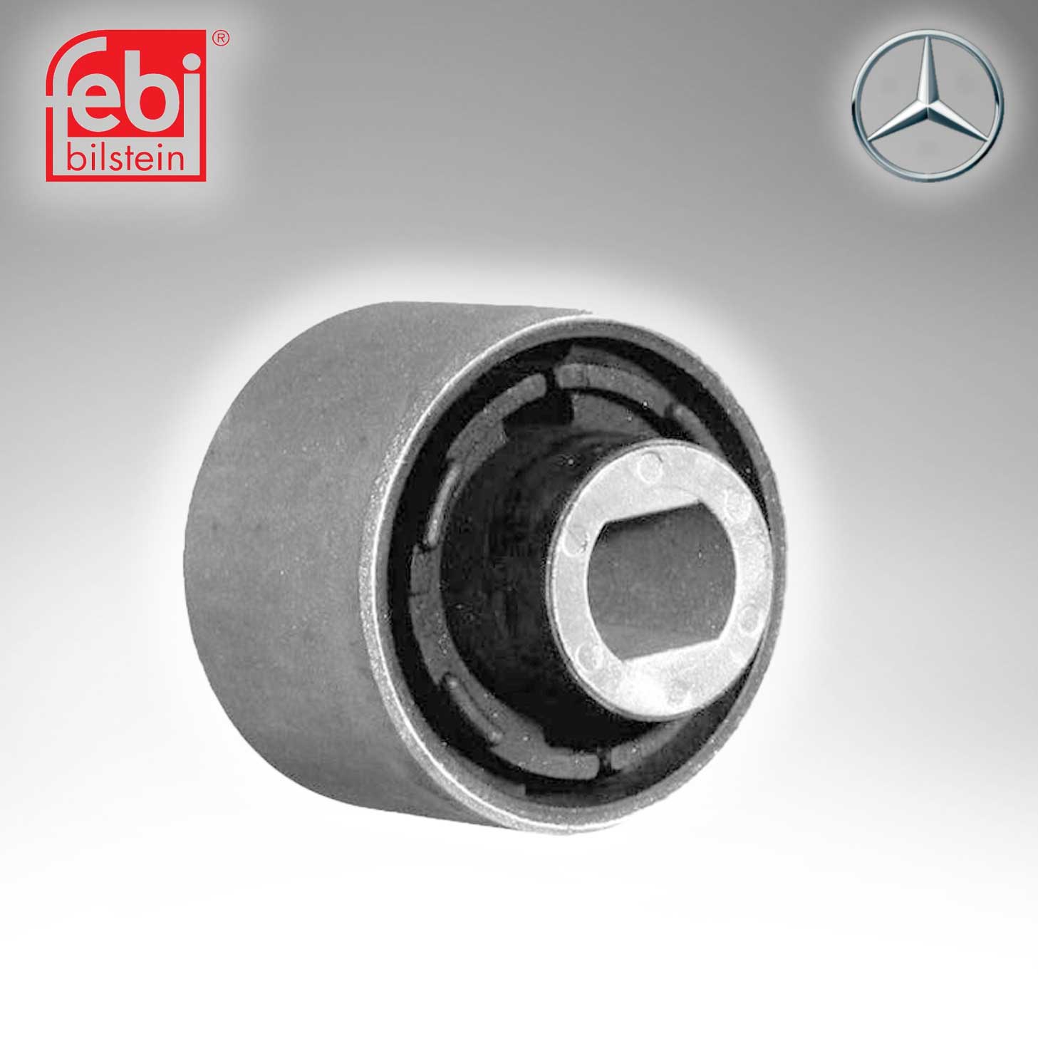 Febi Bush Control Arm / Trailing Arm Bush (Febi # 21408) For Mercedes Benz 2033330914