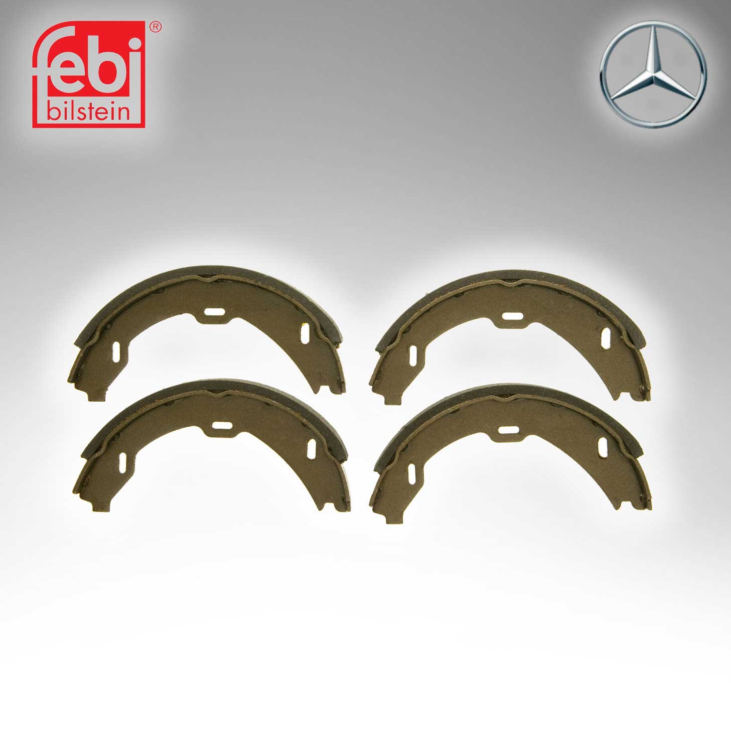 Febi Brake Brake Shoe Rear (Fabi # 23199) For Mercedes Benz 2204200520