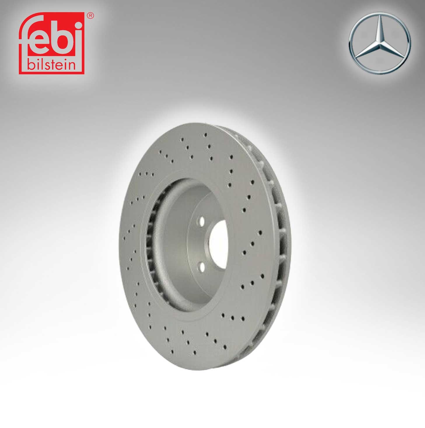 Febi Brake Disc (Febi # 22683) For Mercedes Benz 2204210912