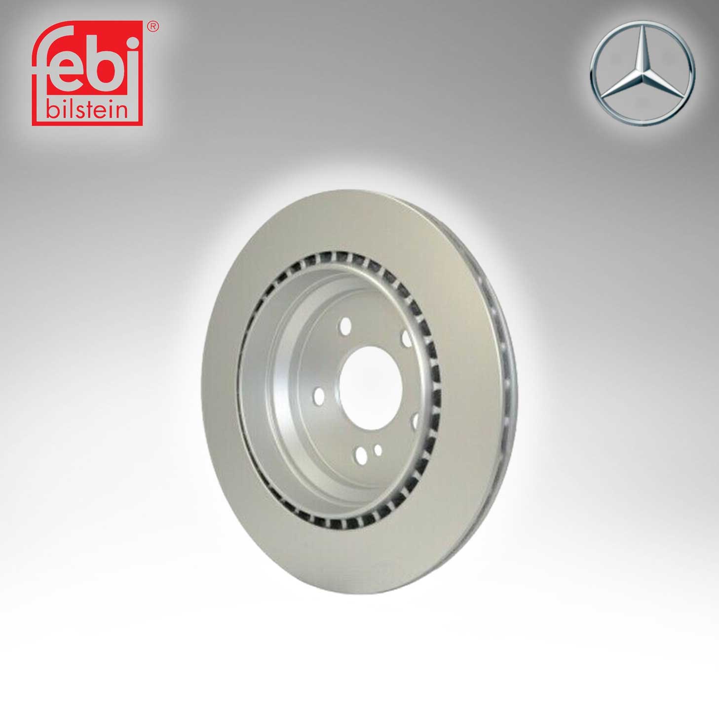 Febi Brake Disc 220 (Febi # 23177) For Mercedes Benz 2204230212