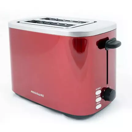 Frigidaire Toaster 2 Slice 800W, 6 Browning Levels, Reheat, Defrost and Auto-eject function, Stainless Steel FD-TS2210