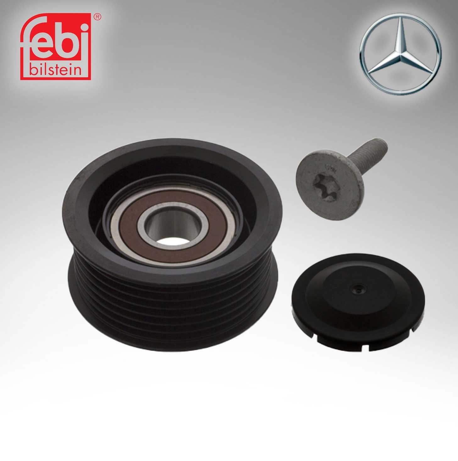 Febi Guide PULLEY FEBI # 15178 For Mercedes Benz 0002020719