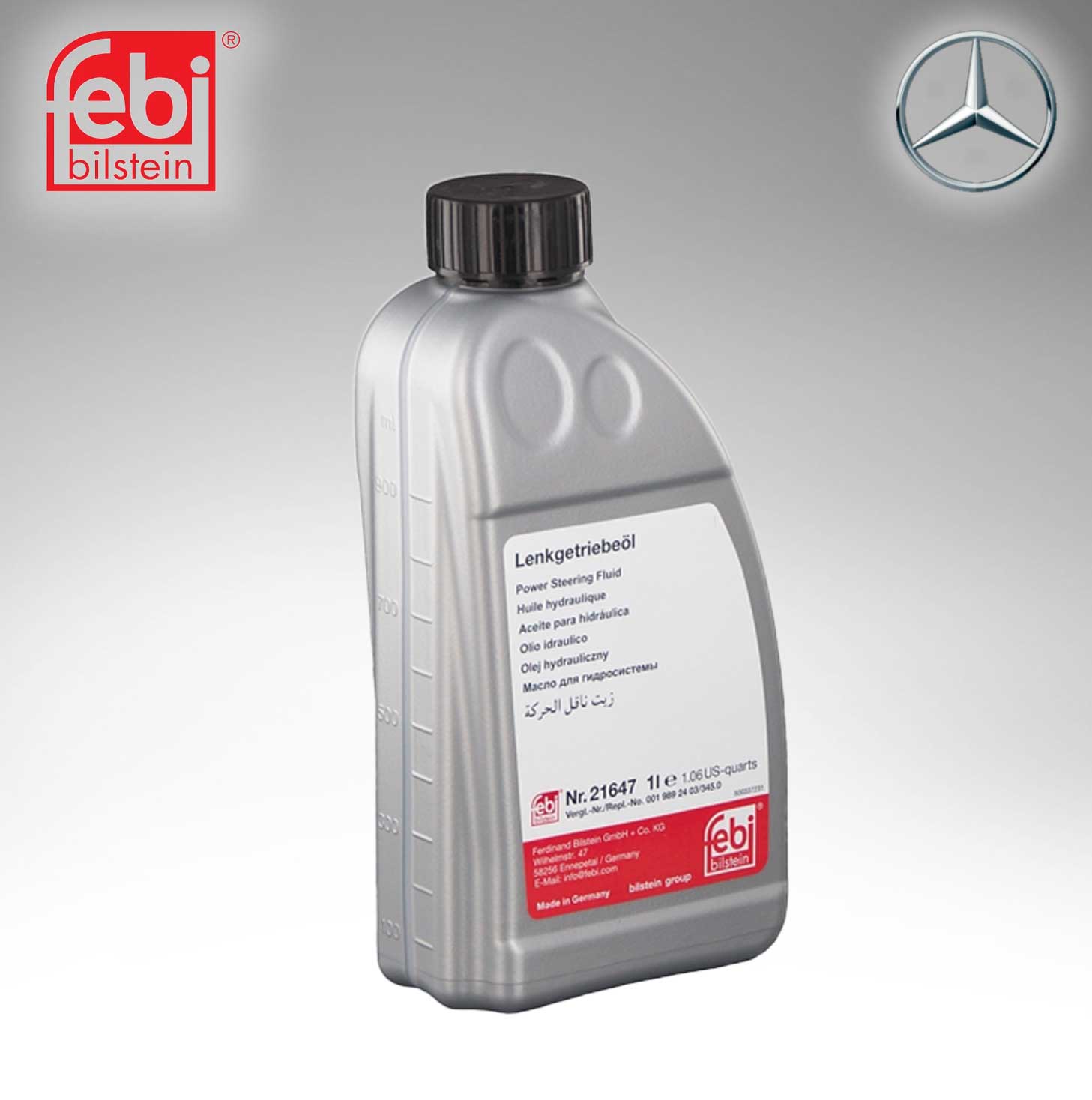 FEBI P/S FLUID (Febi # 21647) For Mercedes Benz 0019892403