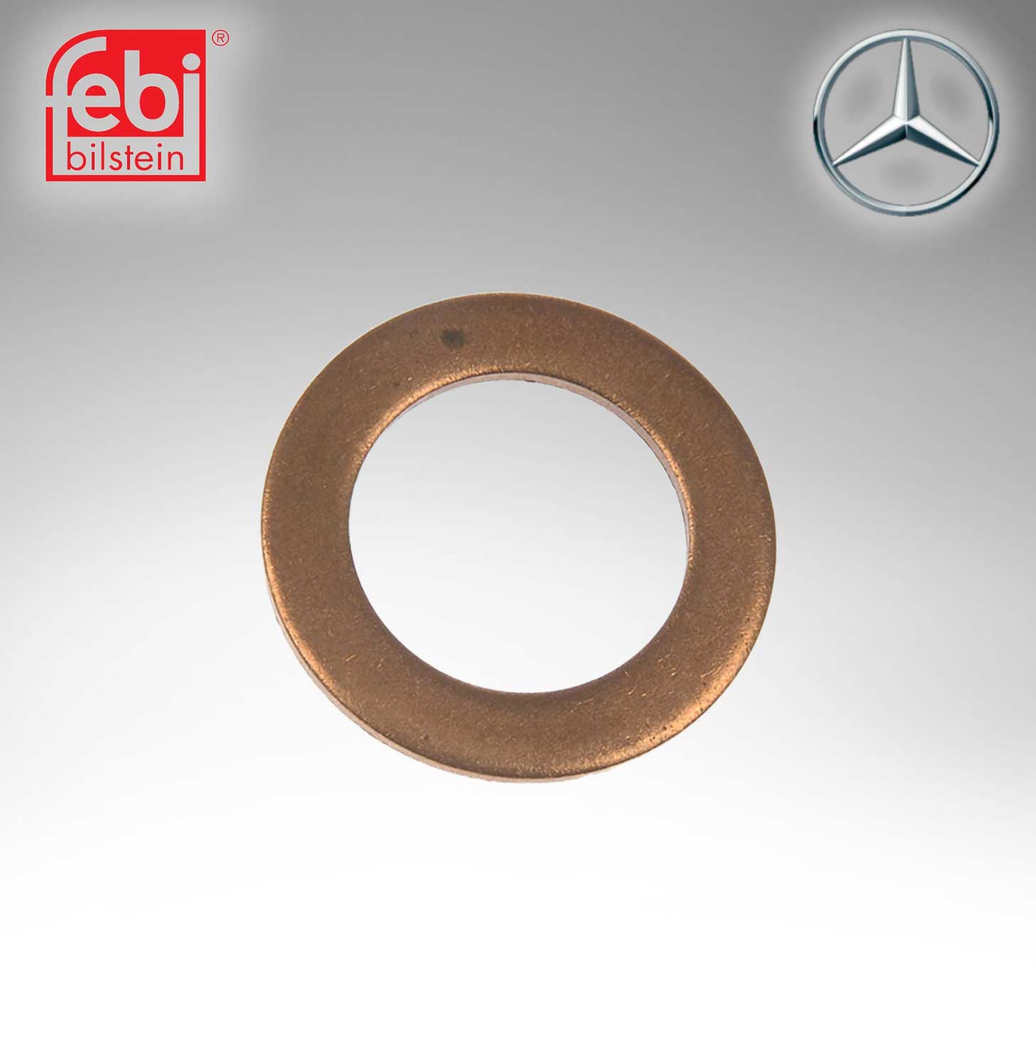 Febi COPPER WASHER (FEBI # 07215) For Mercedes Benz 007603014106