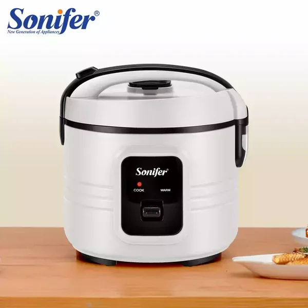Sonifer Cooking Inner Pot Automatic Switch Electric Rice Cooker White 700W 4L SF-4026