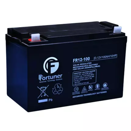 Fortuner Deep Cycle Solar Battery 12V FR12-100D