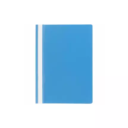 Generic Plastic Thick Flat File A4 Blue 1712