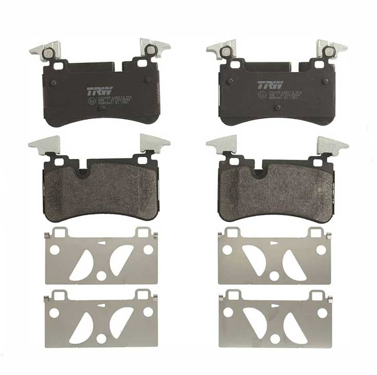 TRW (TRW # GDB2061) BRAKE PAD REAR AXLE For Mercedes Benz R129 R230 W211 0054202520