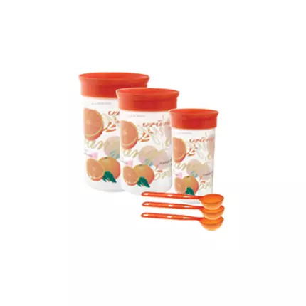Cello Plastic Container Glory (Small) 750ml, 1000ml & 2000ml 3pc Set