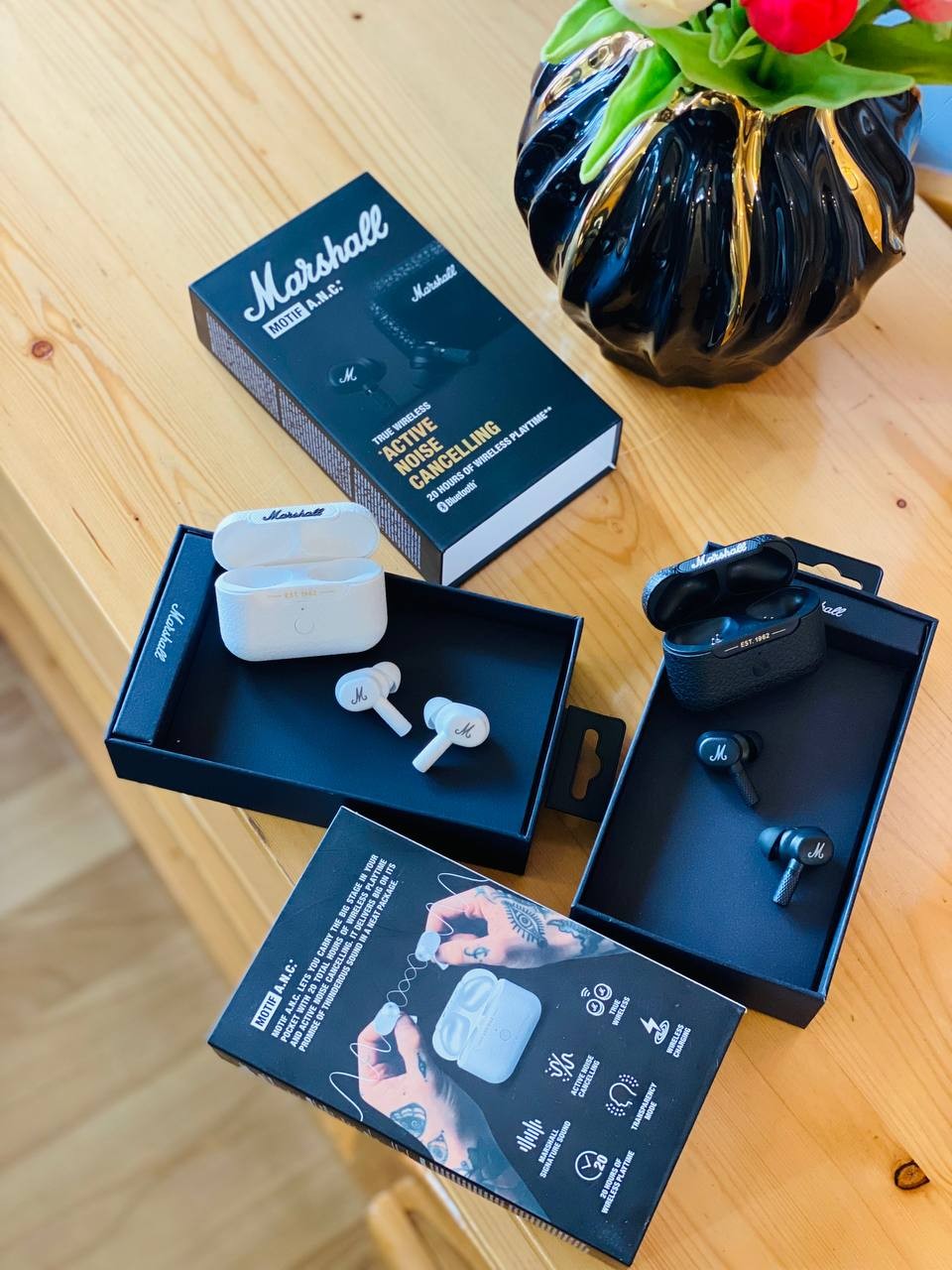 Marshall Motif with Active Noise Cancellation