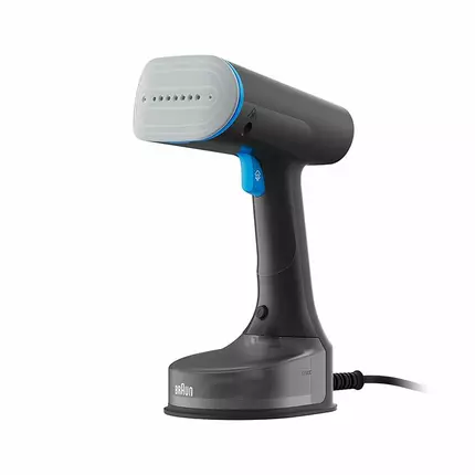 Braun Garment Steamer 1200W 150ML QuickStyle 5, with Dual Heated Free Glide 3D Plate, Handheld Garment Steamer with Fast Heating, Vertical Ironing, 13850000-GS5031BL