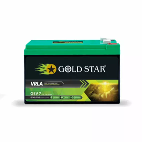 Goldstar VRLA Battery 12V 7AH GSV7 (E-EX)