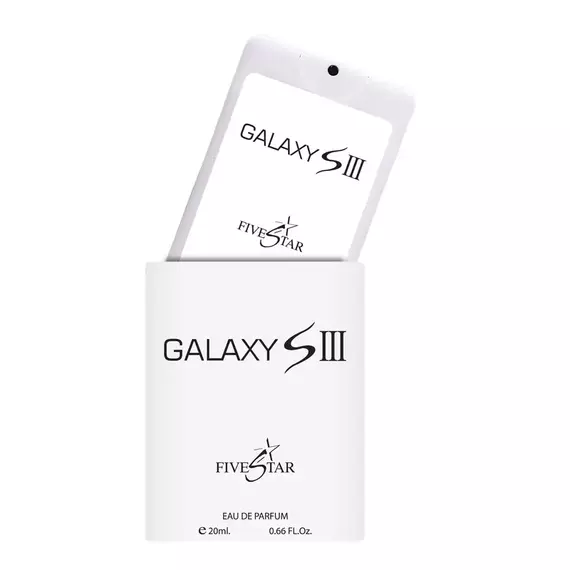 Fivestar Premium EDP 20ml Galaxy SIII for Him (Pack of 3Pcs)