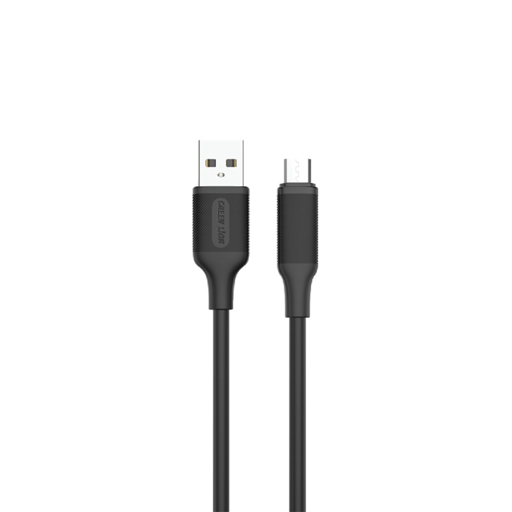 Green Lion USB-C to Lightning PVC Cable 1M PD 27W - Black