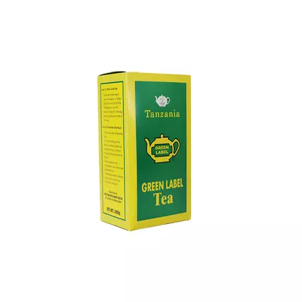 Tanzania Green Label Tea 50g GL007 (Pack of 60)