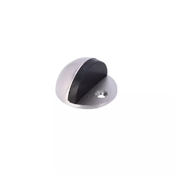 Union Half Moon Door Stop Stainless Satin Steel