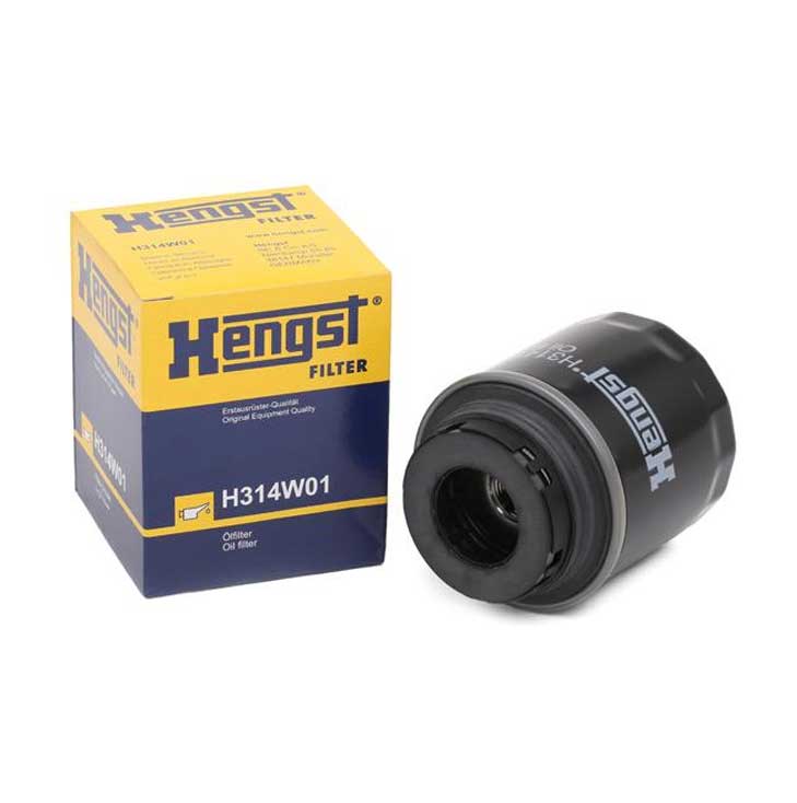 Hengst (HEN # H314W01) OIL FILTER For Audi 03C115561H