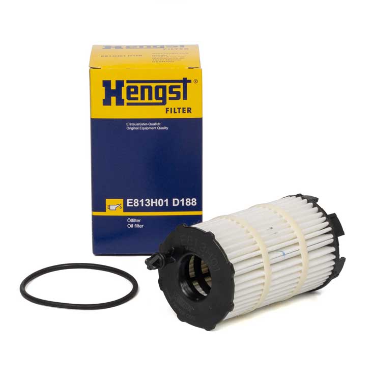 Hengst (HEN # E813H01D188) OIL FILTER For Audi A4 A5 A6 A8 Q7 R8 Touareg 079115561J