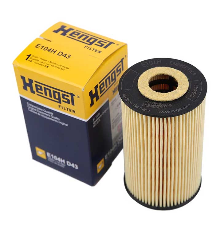 Hengst (HEN # E104HD43) OIL FILTER For BMW Z3 Roadster (E36) (E46, E36) 11421432097