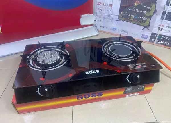 Boss Gas Cooker 2 Plates
