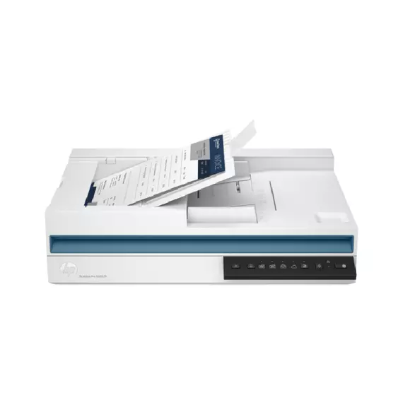 HP ScanJet Pro Scanner ADF, Flatted & CIS Technology, 25ppm, 1200dpi Resolution, 60 page, Single Pass, Tow Sided Scanning 2600 F1
