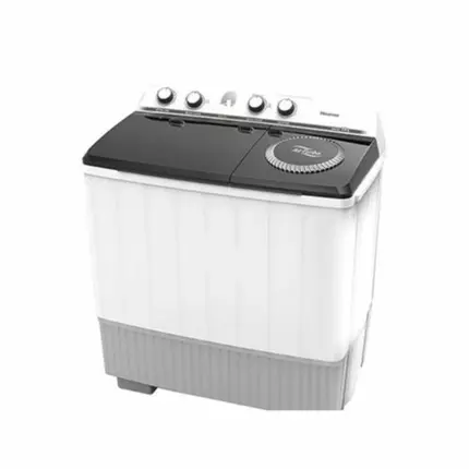 Hisense Washing Machine 10kg Manual, Twin Tub, Semi Automatic, Roller Jet, White WSXL101