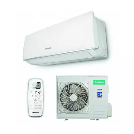 Hisense Wall Split Air Conditioner 12000BTU with Inverter, Ultra Quiet, Fast Cooling, High Efficiency AS-12TR4SYEDB04