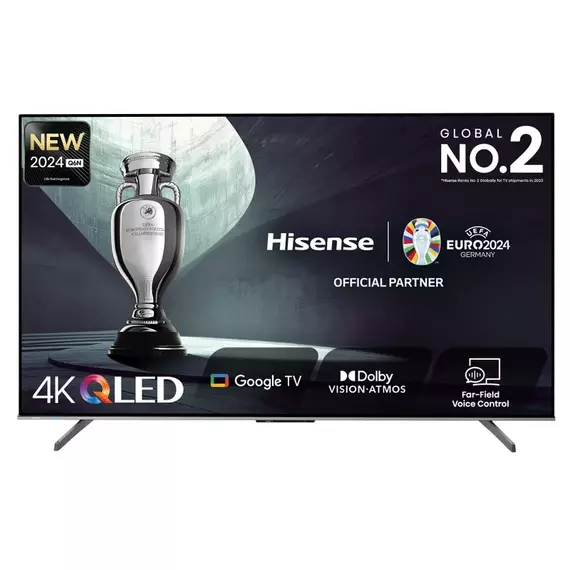 HISENSE Smart UHD 4K Quantum LED TV with HDR & Gaming Features, TV-85-Inch 85Q6N