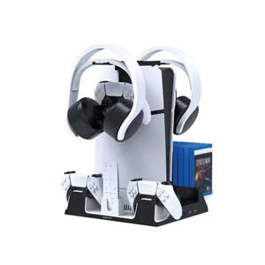 Green Lion PS5 Cooling Stand Charging Station