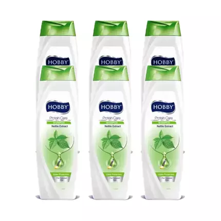 Hobby Protein Care Shampoo Color Protection 600ml (Pack of 6)