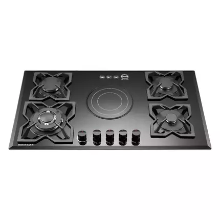 Homebase Gas & Electric Built-In Hob - HB-GE-502A.