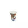 Disposable Juice Glass with Lid (Pack of 100Pcs)