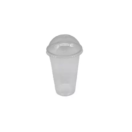 Disposable Glass 16oz Pet Clear Dome (Pack of 50pcs x 20 Packs)