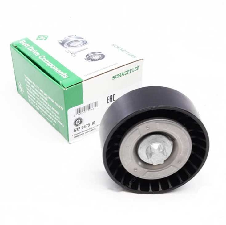 INA (INA # 532 0475 10) DEFLECTION /GUIDE Pulley For BMW X1 (E84) X3 (E83) Z4 Roadster (E85) 11281440378