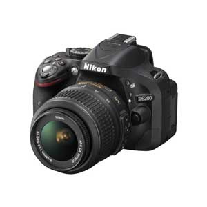 Nikon D5200 DSLR Camera with 18-55mm Lens