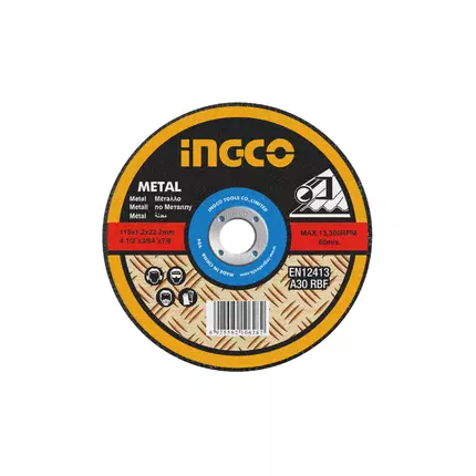 Ingco Abrasive Metal Cutting Disc Flat 16" 405mm for Metal A30RBF MCD304051