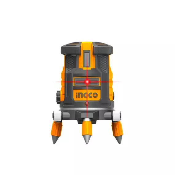 Ingco Self-Leveling Line Laser 0-20m with Red Laser Beam & Soldering Iron HLL306505